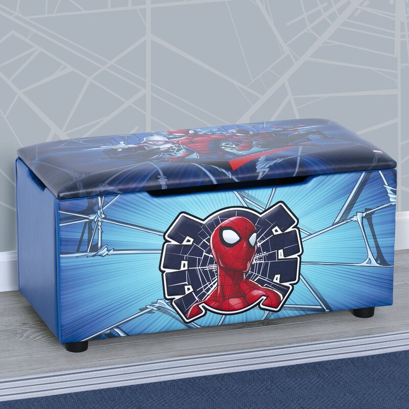 Shops spider man toy chest